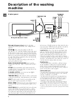 Preview for 6 page of Hotpoint Ariston RSF 723 Instructions For Use Manual