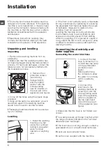 Preview for 2 page of Hotpoint Ariston RSF 925 J Instructions For Use Manual