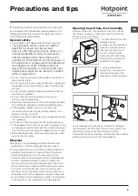 Preview for 5 page of Hotpoint Ariston RSF 925 J Instructions For Use Manual