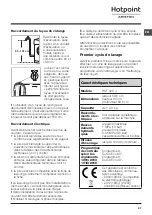 Preview for 27 page of Hotpoint Ariston RSF 925 J Instructions For Use Manual