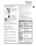 Предварительный просмотр 3 страницы Hotpoint Ariston RSG 744 J Instructions For Use Manual