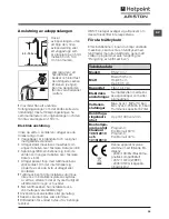 Предварительный просмотр 39 страницы Hotpoint Ariston RSG 744 J Instructions For Use Manual