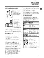 Предварительный просмотр 63 страницы Hotpoint Ariston RSG 744 J Instructions For Use Manual