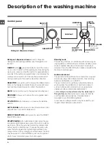 Предварительный просмотр 6 страницы Hotpoint Ariston RZ 1047 B Instructions For Use Manual