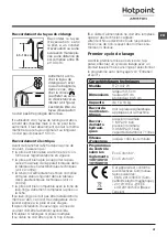 Предварительный просмотр 31 страницы Hotpoint Ariston RZ 1047 W Instructions For Use Manual