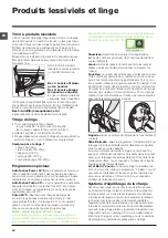 Preview for 40 page of Hotpoint Ariston RZ 1047 W Instructions For Use Manual