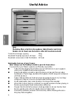 Предварительный просмотр 8 страницы Hotpoint Ariston RZAA 1 Instructions For Installation & Use