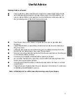 Preview for 9 page of Hotpoint Ariston RZAA 1 Instructions For Installation & Use