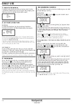 Предварительный просмотр 12 страницы Hotpoint Ariston SA2540HWH Use And Care Manual