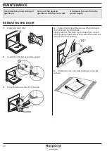 Предварительный просмотр 20 страницы Hotpoint Ariston SA2540HWH Use And Care Manual