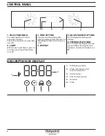 Предварительный просмотр 8 страницы Hotpoint Ariston SA3540HIX Use And Care Manual