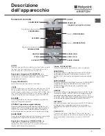 Предварительный просмотр 3 страницы Hotpoint Ariston SBD 2022 F/HA Operating Instructions Manual