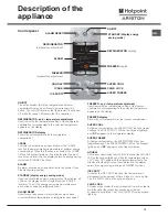 Предварительный просмотр 13 страницы Hotpoint Ariston SBD 2022 F/HA Operating Instructions Manual