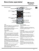 Предварительный просмотр 63 страницы Hotpoint Ariston SBD 2022 F/HA Operating Instructions Manual