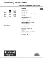 Preview for 13 page of Hotpoint Ariston SBL 1821 V/HA Operating Instructions Manual