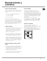 Preview for 37 page of Hotpoint Ariston SBL 2020 F Operating Instructions Manual