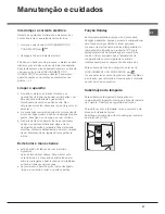 Preview for 47 page of Hotpoint Ariston SBL 2020 F Operating Instructions Manual