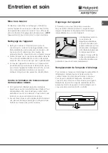 Предварительный просмотр 27 страницы Hotpoint Ariston SD1721VHA Operating Instructions Manual