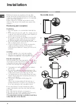 Предварительный просмотр 12 страницы Hotpoint Ariston SDS 1721 V/HA Operating Instructions Manual