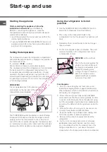 Предварительный просмотр 16 страницы Hotpoint Ariston SDS 1721 V/HA Operating Instructions Manual