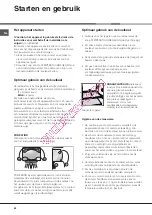 Предварительный просмотр 46 страницы Hotpoint Ariston SDS 1721 V/HA Operating Instructions Manual