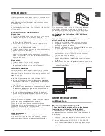 Предварительный просмотр 23 страницы Hotpoint Ariston SDS 17xx HA Operating Instructions Manual