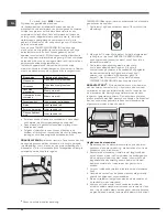 Предварительный просмотр 32 страницы Hotpoint Ariston SDS 17xx HA Operating Instructions Manual