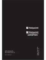 Preview for 96 page of Hotpoint Ariston SL D07 BEB Operating Instructions Manual