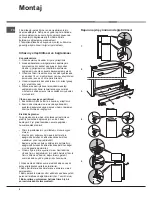 Предварительный просмотр 2 страницы Hotpoint Ariston STM 1711 Operating Instructions Manual