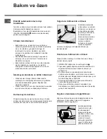 Предварительный просмотр 6 страницы Hotpoint Ariston STM 1711 Operating Instructions Manual