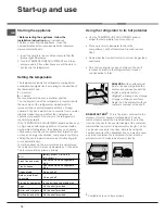 Предварительный просмотр 14 страницы Hotpoint Ariston STM 1711 Operating Instructions Manual