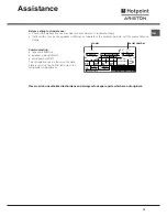 Preview for 19 page of Hotpoint Ariston STM 1711 Operating Instructions Manual