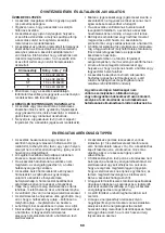 Предварительный просмотр 70 страницы Hotpoint Ariston T 16 A1 D/HA Instructions For Use Manual