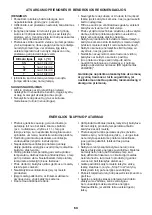 Предварительный просмотр 73 страницы Hotpoint Ariston T 16 A1 D/HA Instructions For Use Manual