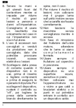 Preview for 6 page of Hotpoint Ariston TB 050 DR0 Operating Instructions Manual