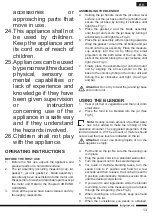 Preview for 13 page of Hotpoint Ariston TB 050 DR0 Operating Instructions Manual