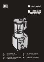 Hotpoint Ariston TB 060C AX0 Operating Instructions Manual preview