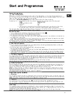 Preview for 9 page of Hotpoint Ariston TCD 93B Instruction Booklet