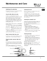 Preview for 15 page of Hotpoint Ariston TCD 93B Instruction Booklet