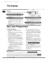 Preview for 8 page of Hotpoint Ariston TCD851 AX Instruction Booklet