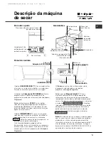 Preview for 73 page of Hotpoint Ariston TCD851 AX Instruction Booklet