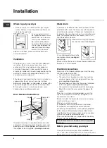 Preview for 4 page of Hotpoint Ariston TCD851B Instruction Booklet