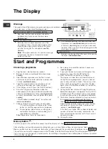 Preview for 8 page of Hotpoint Ariston TCD851B Instruction Booklet