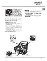 Предварительный просмотр 7 страницы Hotpoint Ariston TCDG 51 Instruction Booklet