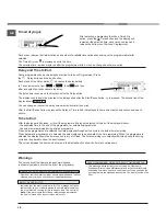 Preview for 10 page of Hotpoint Ariston TCDG 51 Instruction Booklet