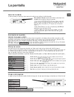 Preview for 57 page of Hotpoint Ariston TCDG 51 Instruction Booklet