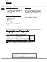 Предварительный просмотр 14 страницы Hotpoint Ariston TCL 831 B Instruction Booklet