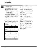 Предварительный просмотр 24 страницы Hotpoint Ariston TCL 831 B Instruction Booklet