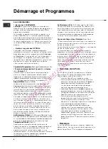 Preview for 8 page of Hotpoint Ariston TCL G31XB Manual