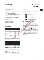 Preview for 23 page of Hotpoint Ariston TCL G31XB Manual